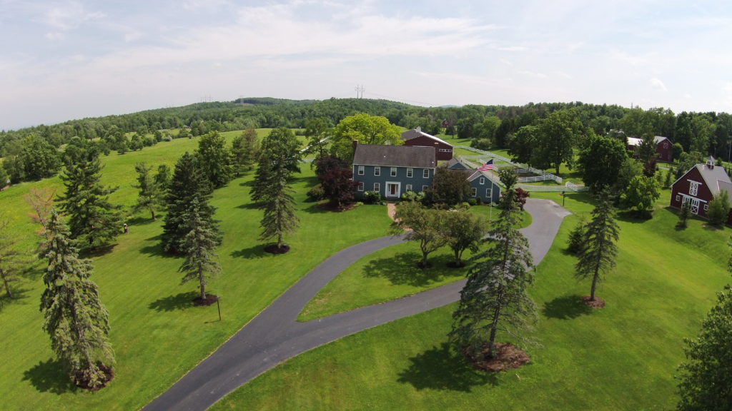 real estate photography aerial shot